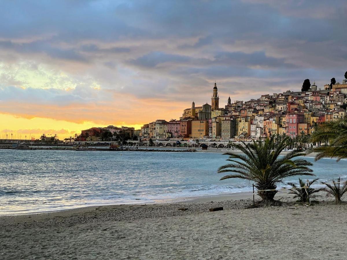 Regina Sur La Plage Menton Exterior foto